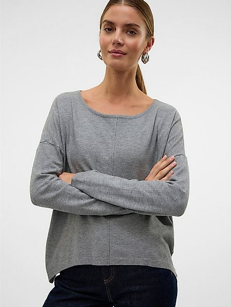 Vero Moda Rundhalspullover VMBREEZE AURA LS ZIPPER BLOUSE NOOS günstig online kaufen