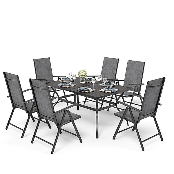 PHI VILLA Garten-Essgruppe, (6 Verstellbar mit günstig online kaufen