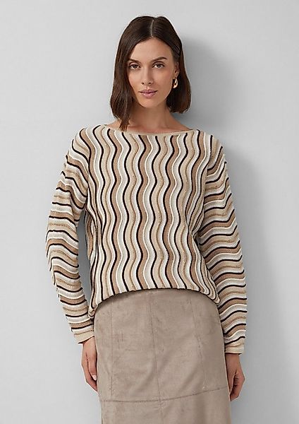 s.Oliver Longpullover Strickpullover Leichter Feinstrick-Pullover im Relaxe günstig online kaufen