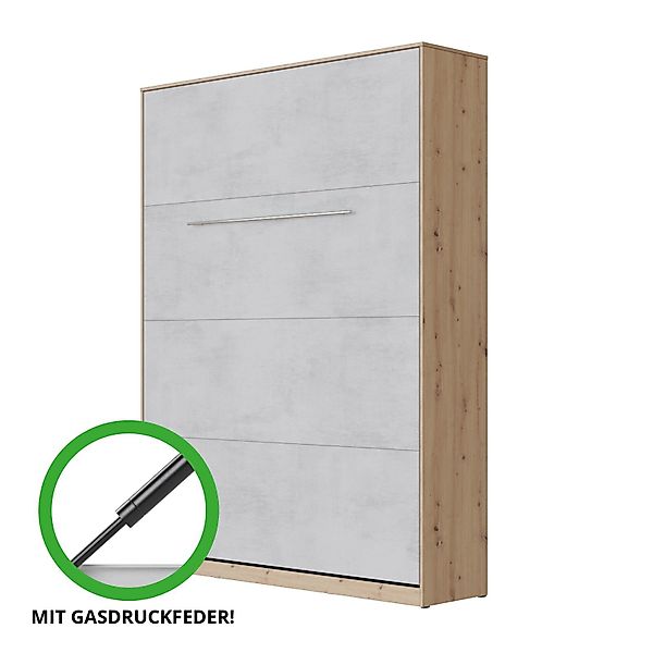 SMARTBett Schrankbett SMARTBett Standard 140x200 Vertikal/Hoch günstig online kaufen