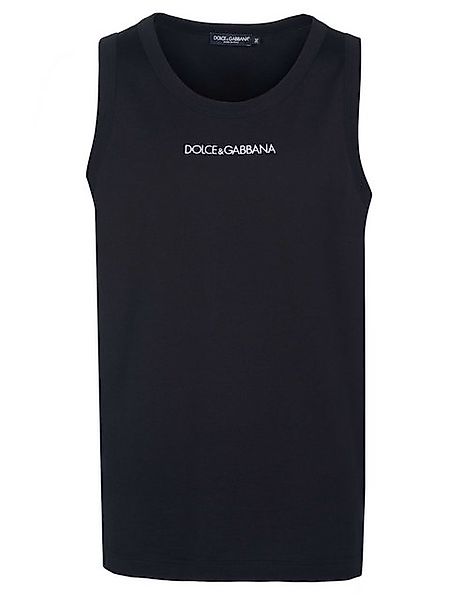 DOLCE & GABBANA T-Shirt Dolce & Gabbana Tanktop schwarz günstig online kaufen