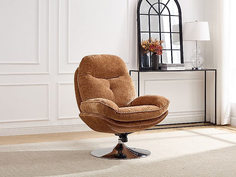 Drehsessel - Stoff - Senfgelb - ILMACA günstig online kaufen