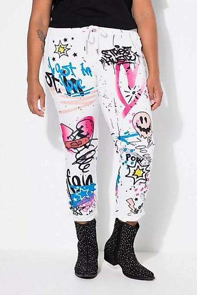 Angel of Style Funktionshose Hose Joggpants Crinkle mit Grafitti Elastikbun günstig online kaufen