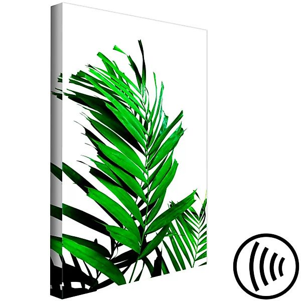 Leinwandbild Juicy Leaf (1 Part) Vertical XXL günstig online kaufen
