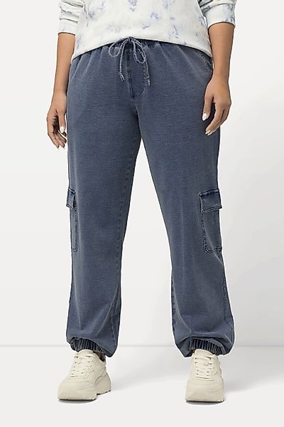 Ulla Popken Schlupfhose Sweathose Rena Jeanslook günstig online kaufen