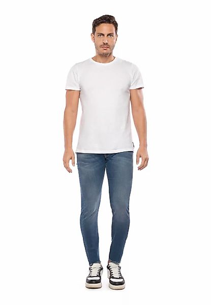 Le Temps Des Cerises Slim-fit-Jeans, mit dezenter Waschung günstig online kaufen