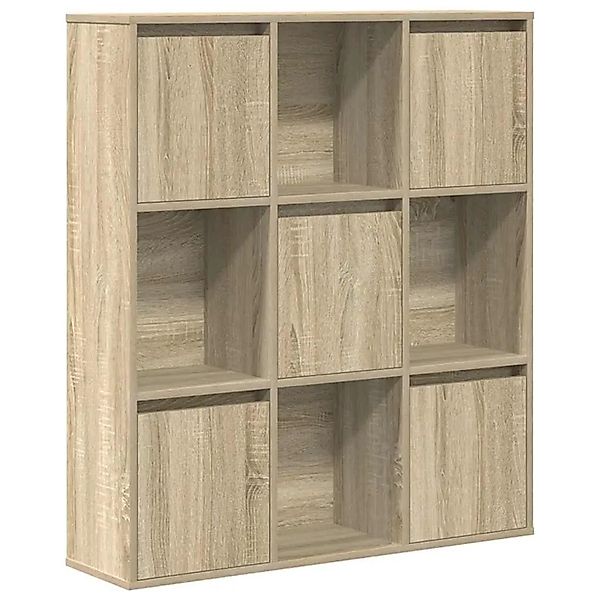 vidaXL Bücherregal Sonoma-Eiche 89x24x101,5 cm Holzwerkstoff 860402 günstig online kaufen