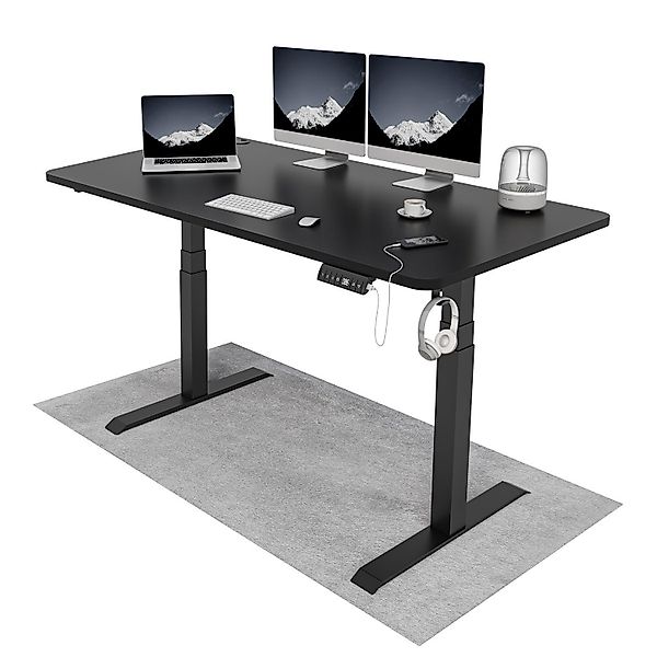 HOMALL Schreibtisch Höhenverstellbar Höhe 160*80/180*80cm mit günstig online kaufen