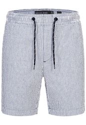 Indicode Chinoshorts INAlizzo aus Seersucker-Material für günstig online kaufen