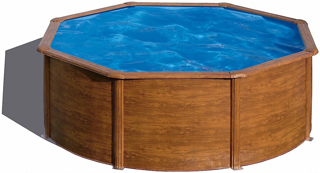 my POOL BWT Rundpool, (Komplett-Set, 10 tlg.), in moderner Holzoptik, versc günstig online kaufen