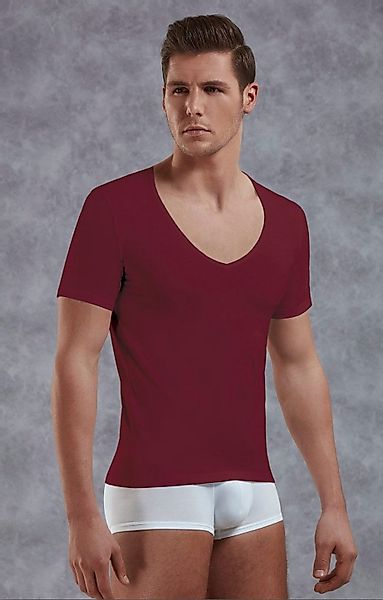 DOREANSE V-Shirt Herren Slim Fit T-Shirt günstig online kaufen