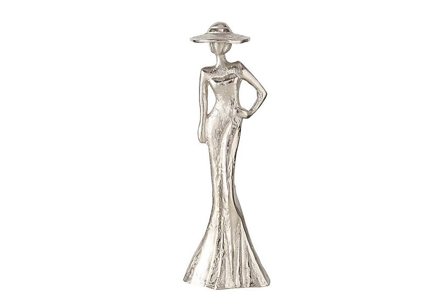 MF Dekofigur Lady Tatjana Elegante Aluminium Figur in Silber – Deko für Inn günstig online kaufen