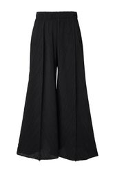 Ulla Popken Schlupfhose Plissee-Hose Biesen weites günstig online kaufen