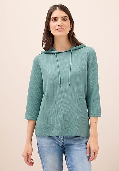 Cecil Kapuzenshirt, mit Materialmix günstig online kaufen