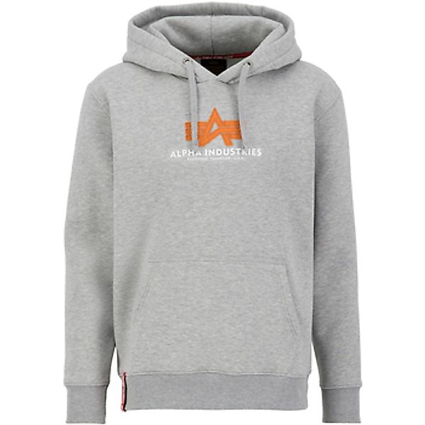 Alpha  Sweatshirt Basic Hoodie Rubber - grey heather günstig online kaufen