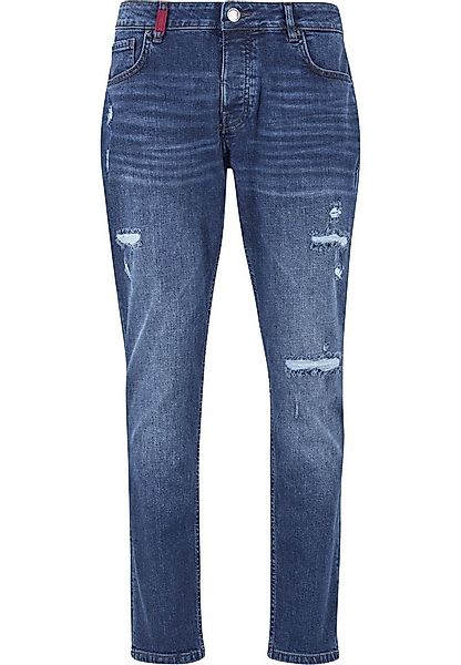 2Y Premium Bequeme Jeans 2Y Premium 2Y MATEO DESTROYED SLIM FIT JEANS günstig online kaufen