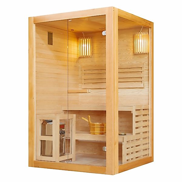 Sanotechnik Sauna PANORAMA, BxTxH: 130 x günstig online kaufen