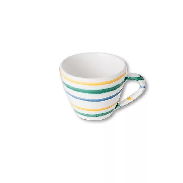 Gmundner Keramik Buntgeflammt Cappuccino-Obertasse 0,16 L / h: 6,8 cm günstig online kaufen