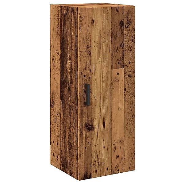 vidaXL Wandschrank Altholz-Optik 34,5x34x90 cm Holzwerkstoff 857334 günstig online kaufen