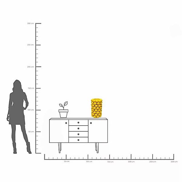 Kare Design Tischvase "Vase Lemon Juice" günstig online kaufen