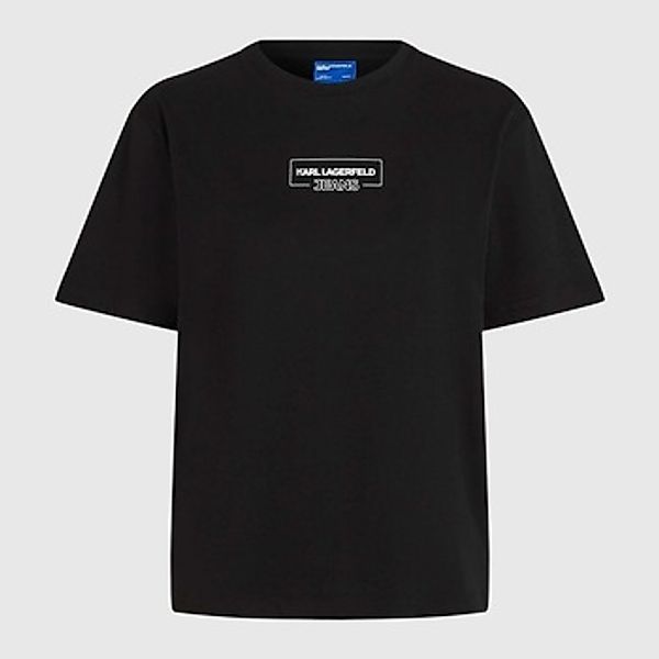 Karl Lagerfeld  T-Shirt Camisetas Mujer Modèle Klj Reg Outline Logo Tee günstig online kaufen