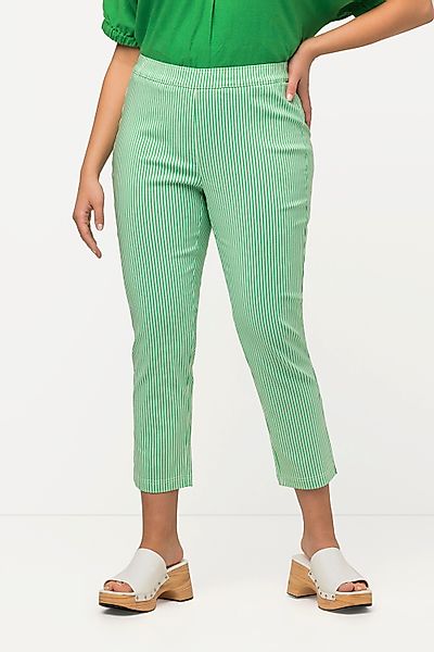 Ulla Popken Stoffhose 7/8-Bengalinhose Sienna gemustert günstig online kaufen