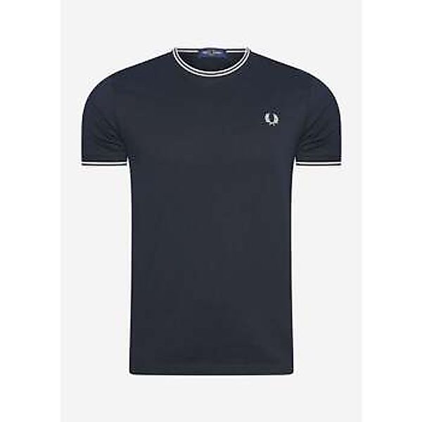 Fred Perry  T-Shirts & Poloshirts Twin tipped t-shirt - navy günstig online kaufen