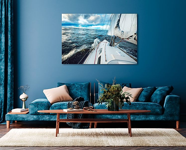 queence Acrylglasbild »Enyalo«, Himmel-Meer-Sport-Schiffe-Meer Bilder, (1 S günstig online kaufen