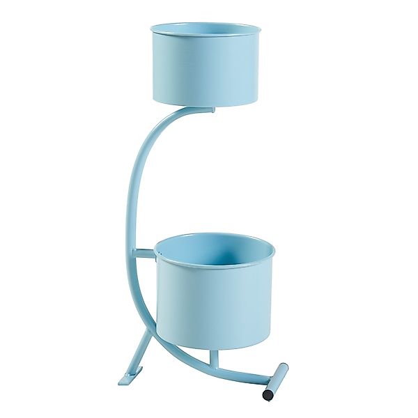 en.casa Blumenständer, »Almelo« mit Pflanzentöpfen 63x29x21cm günstig online kaufen