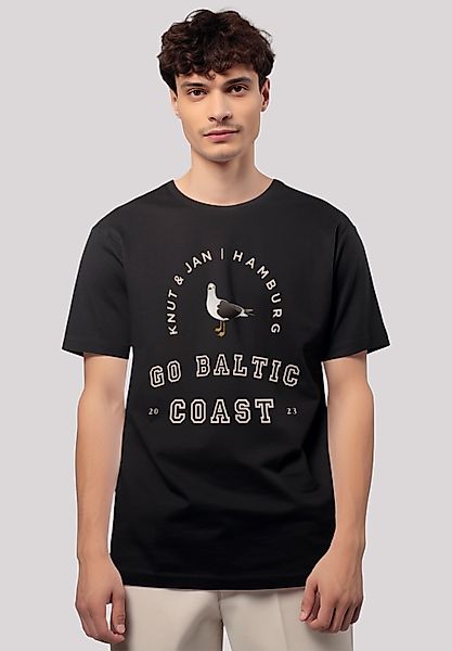 F4NT4STIC T-Shirt "Möwe Knut & Jan Hamburg", Premium Qualität günstig online kaufen