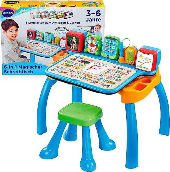 Vtech® Spieltisch 6-in-1 Magischer Schreibtisch, mit Licht und Sound günstig online kaufen