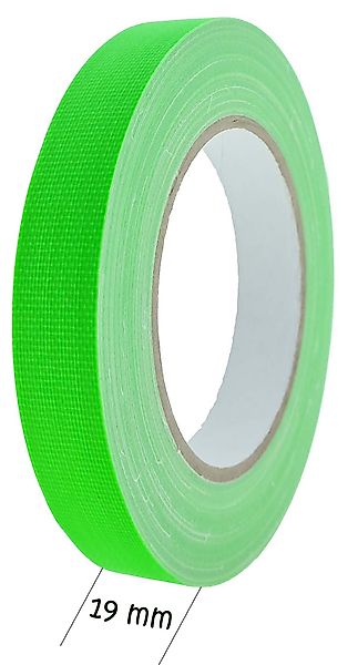varivendo Klebeband Klebeband 25m Gewebeband neon-grün günstig online kaufen