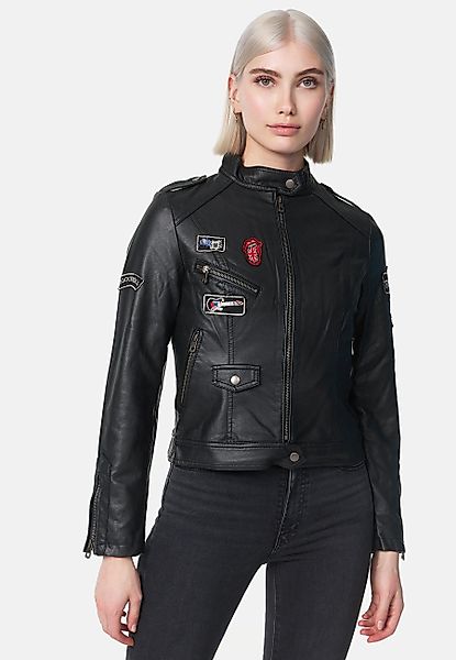 Starshocker Lederimitatjacke SS02 (Vegane Kunstleder Biker günstig online kaufen