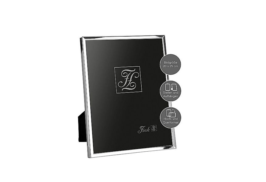 Fink Bilderrahmen RON Bilderrahmen 20x25 cm - Eisen/ Glas/ versilbert - sil günstig online kaufen