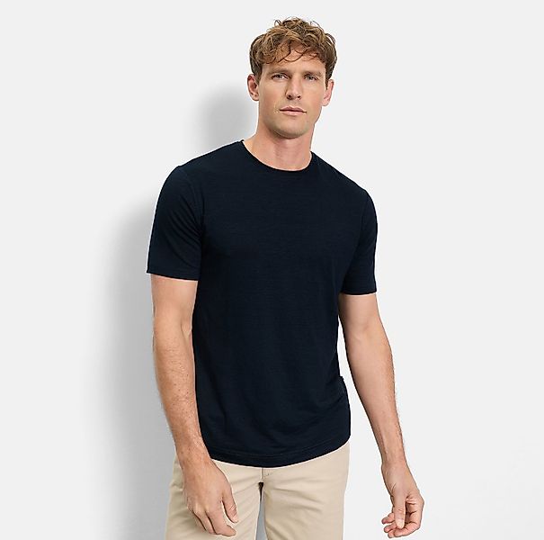 OLYMP Rundhalsshirt aus Leinen günstig online kaufen