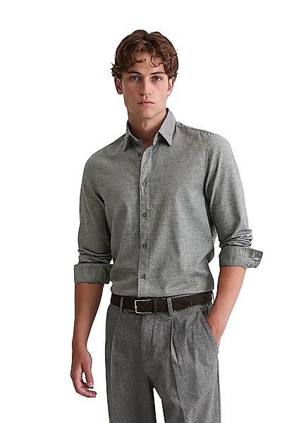 Marc O'Polo Langarmhemd aus Bio-Baumwoll-Flanell günstig online kaufen