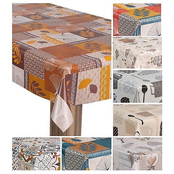 laro Tischdecke Wachstuch-Tischdecke Wachstischdecke Gartentischdecke günstig online kaufen