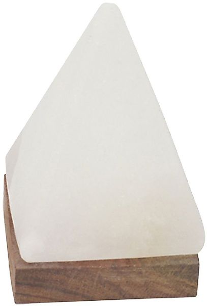 HIMALAYA SALT DREAMS Salzkristall-Tischlampe USB-Pyramide, LED günstig online kaufen