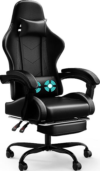 GUNJI Gaming-Stuhl Gaming Chair Ergonomisch höhenverstellbar günstig online kaufen