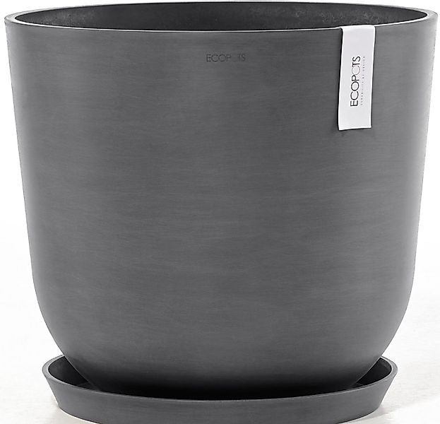 ECOPOTS Blumentopf Oslo 45 + Wassersystem Grau, für innen und außen: frosts günstig online kaufen