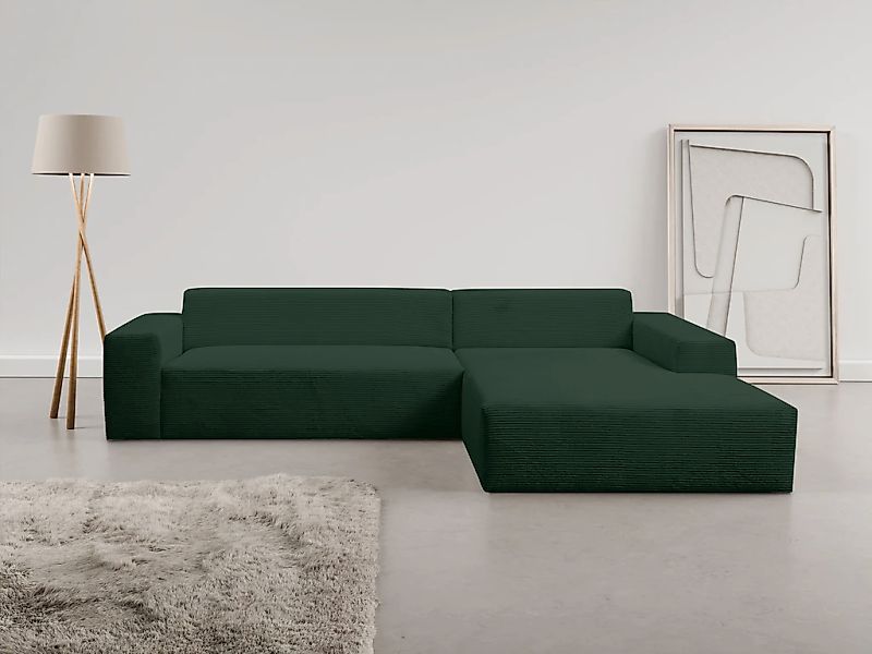WERK2 Ecksofa "Zeus-XL, Mega-Sofa mit großer Sitztiefe, Stellmaße 311cm x 2 günstig online kaufen