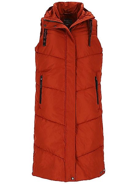Rivercreek Steppweste 30501 Damen Langweste mit Kapuze - Gesteppte Weste mi günstig online kaufen