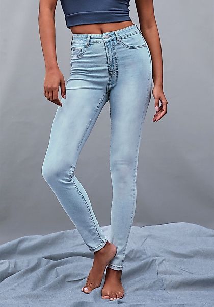 LASCANA Jeansjeggings mit Stretch-Anteil in Röhrenform günstig online kaufen