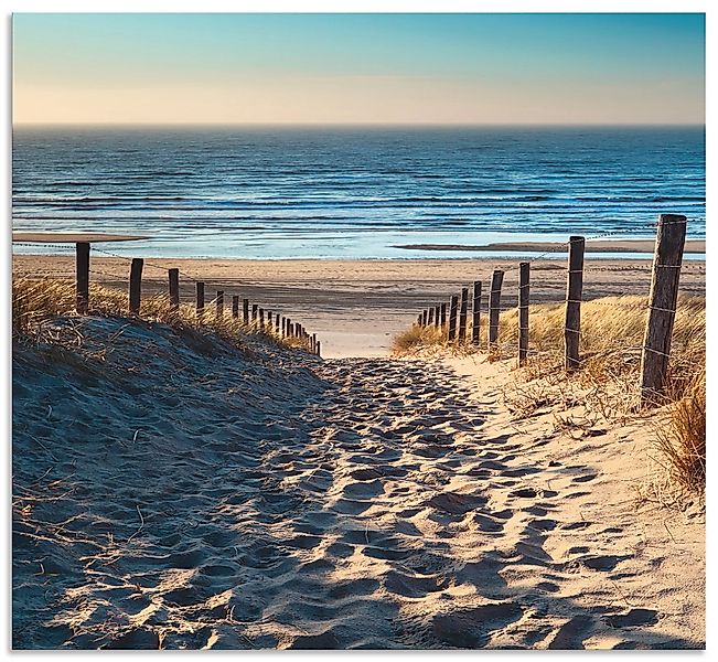Artland Küchenrückwand »Weg zum Nordseestrand Sonnenuntergang«, (1 tlg.), A günstig online kaufen