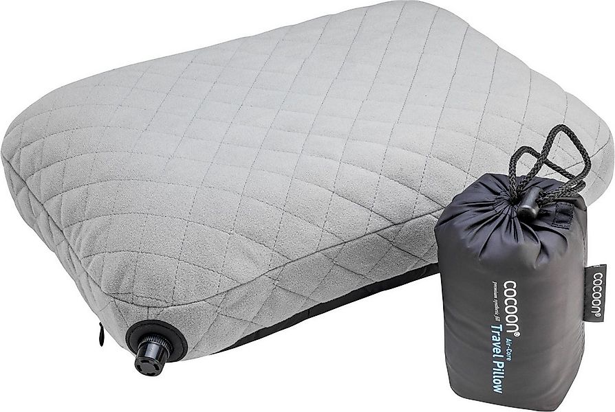 Cocoon Kopfstützkissen COCOON Air Core Pillow smokegrey/charcoal - aufblasb günstig online kaufen