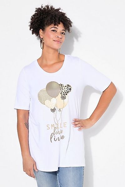 MIAMODA Longshirt T-Shirt A-Linie Luftballon-Motiv günstig online kaufen