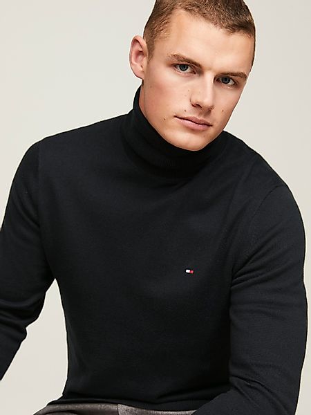 Tommy Hilfiger Rollkragenpullover "PIMA ORG CTN CASHMERE ROLL NECK" günstig online kaufen