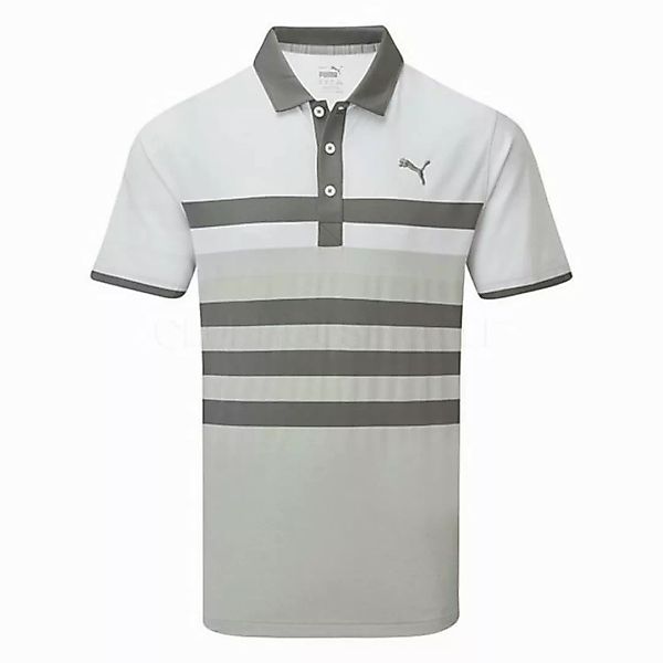 PUMA Poloshirt Puma Golf Polo MATTR One Way Weiß/Grau Herren günstig online kaufen