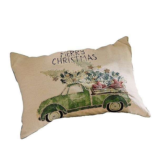 Mirabeau Kissenhülle Kissenhülle Malivor creme/grün günstig online kaufen