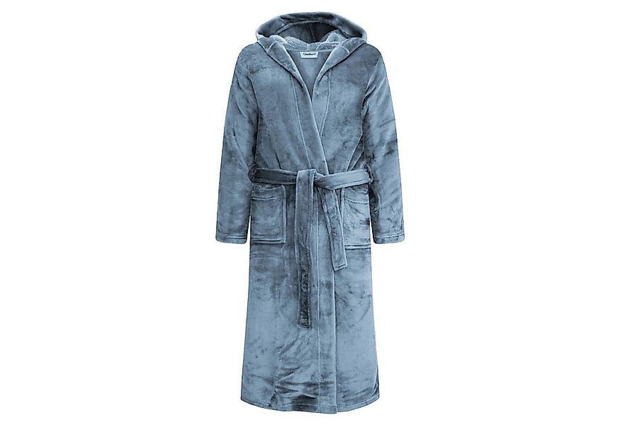 HEAT BOOSTER Unisex-Bademantel GAUBERT Exklusiver Unisex Fleece Bademantel günstig online kaufen